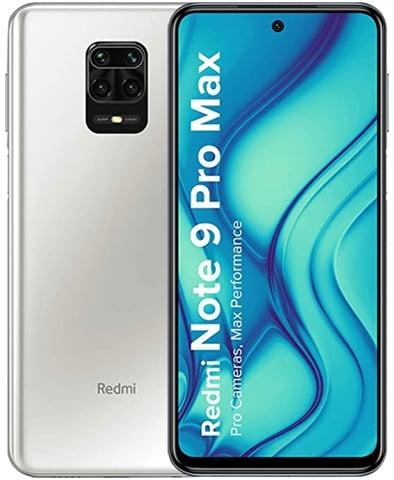 Redmi Note 9 Pro Max (6GB+64GB) Glacier White, VoLTE C - CeX (IN